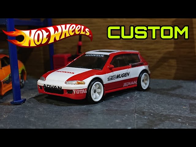 ホットウィール改造】ホンダ シビック 環状族仕様 - YouTube