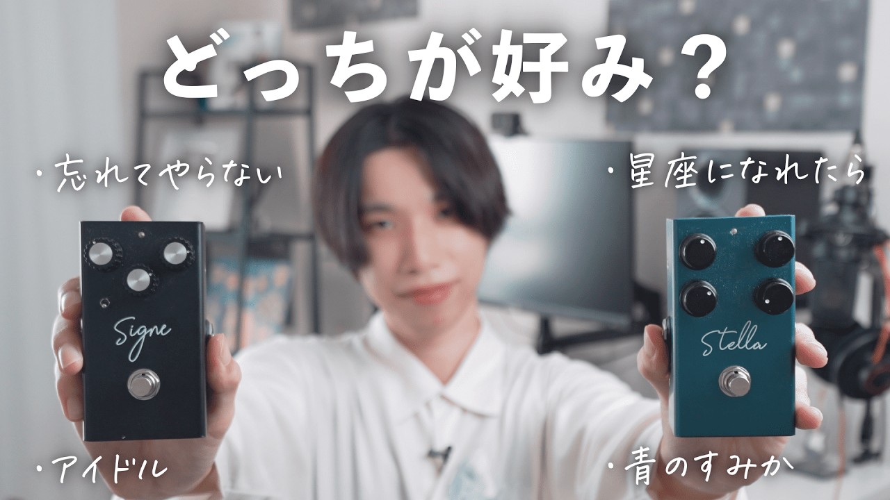 2種類の音色で有名ギターフレーズを弾いてみた！【Virtues Signe