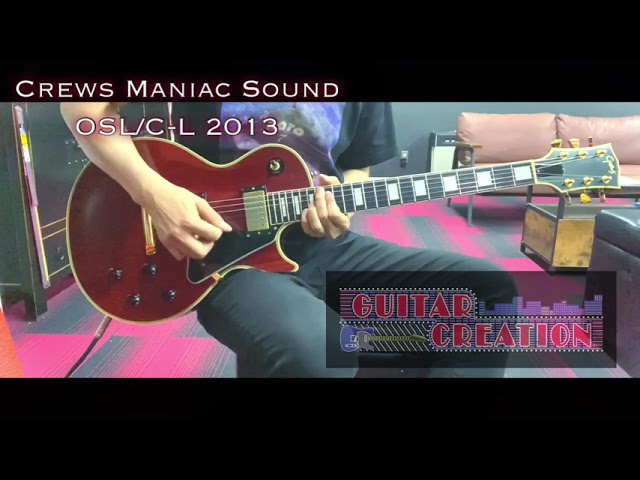 Crews Maniac Sound OSL/C-L CHERRY 2013年製【ALL MAHOGANY BODY】w