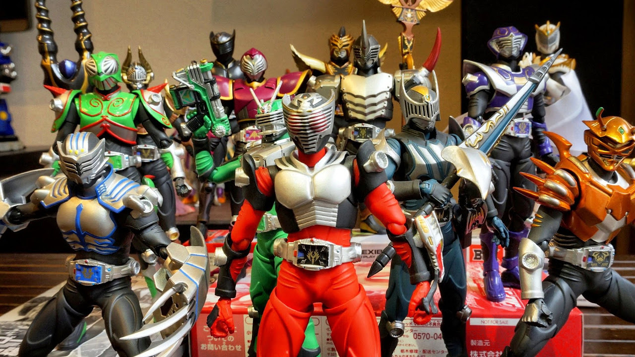 仮面ライダー】龍騎 13ライダー並べてみた!‼︎ 君は誰推し？☆figma