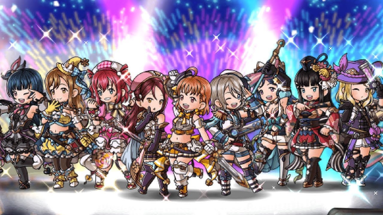 グラブル】桜内 梨子＆高海 千歌＆渡辺 曜 最終上限解放【ラブライブ