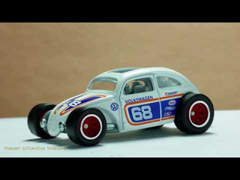Hot Wheels Custom Volkswagen Beetle Air-Cooled - YouTube