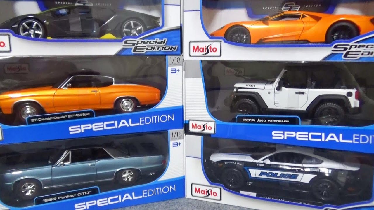 Let's open the Maisto 1/18 Special Edition and play ♪ - YouTube