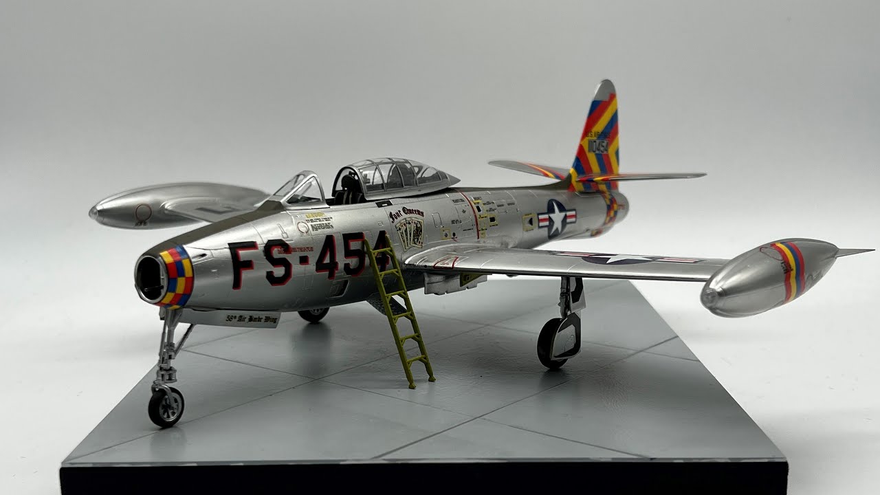 飛行機模型]タミヤ F-84G Thunder jet -Tamiya contest Tamiya 1/48