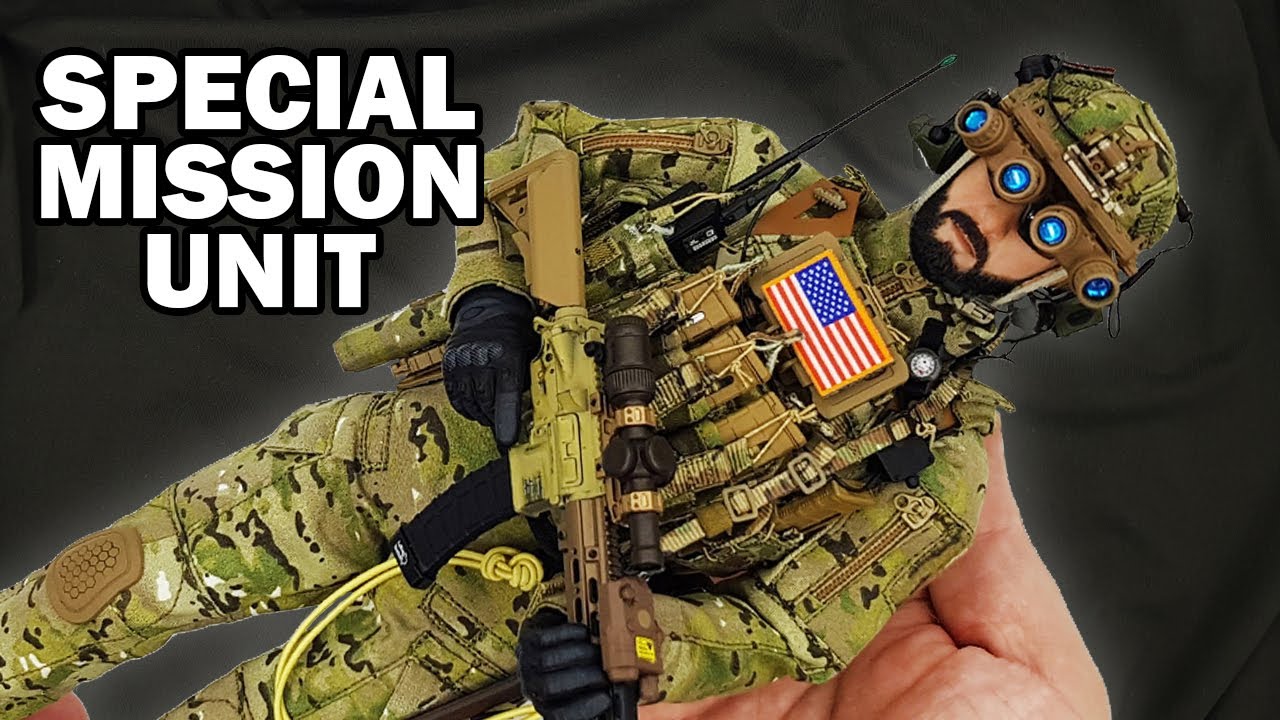 Navy Seals Team 6 DEVGRU Gold Squadron operator - 1/6 scale action