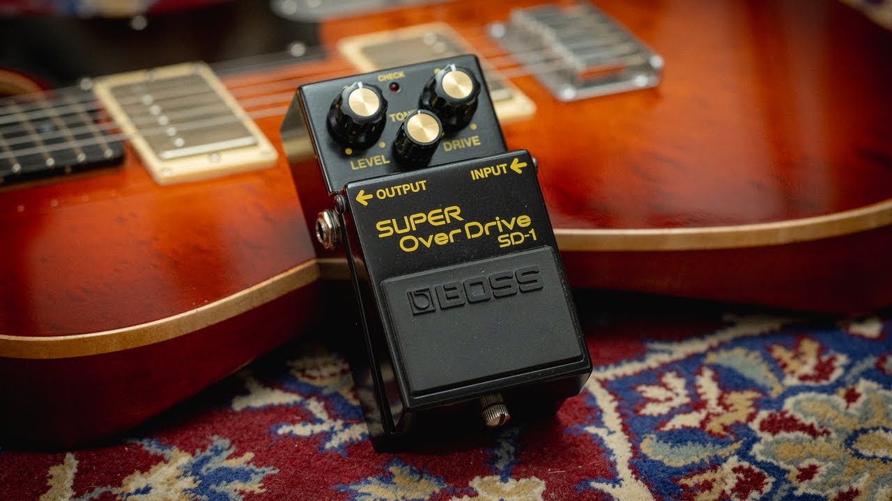 Boss SD-1 4A 40th Anniversary Super Overdrive | 3 Settings With