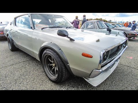 4K)NISSAN SKYLINE 2000GT KGC110 1974 ケンメリ スカイライン 旧車