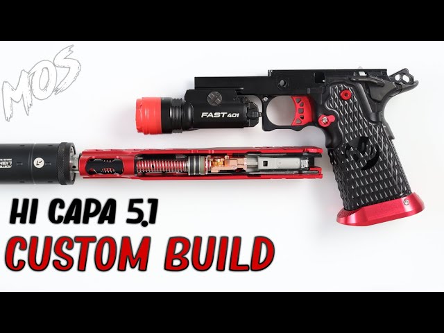 TOKYO MARUI TM HI CAPA 5.1 CUSTOM BUILD PART2 || MOS RED