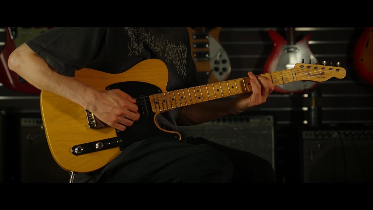 FENDER CUSTOM SHOP 1952 Telecaster Journeyman Relic/Butter Scotsch