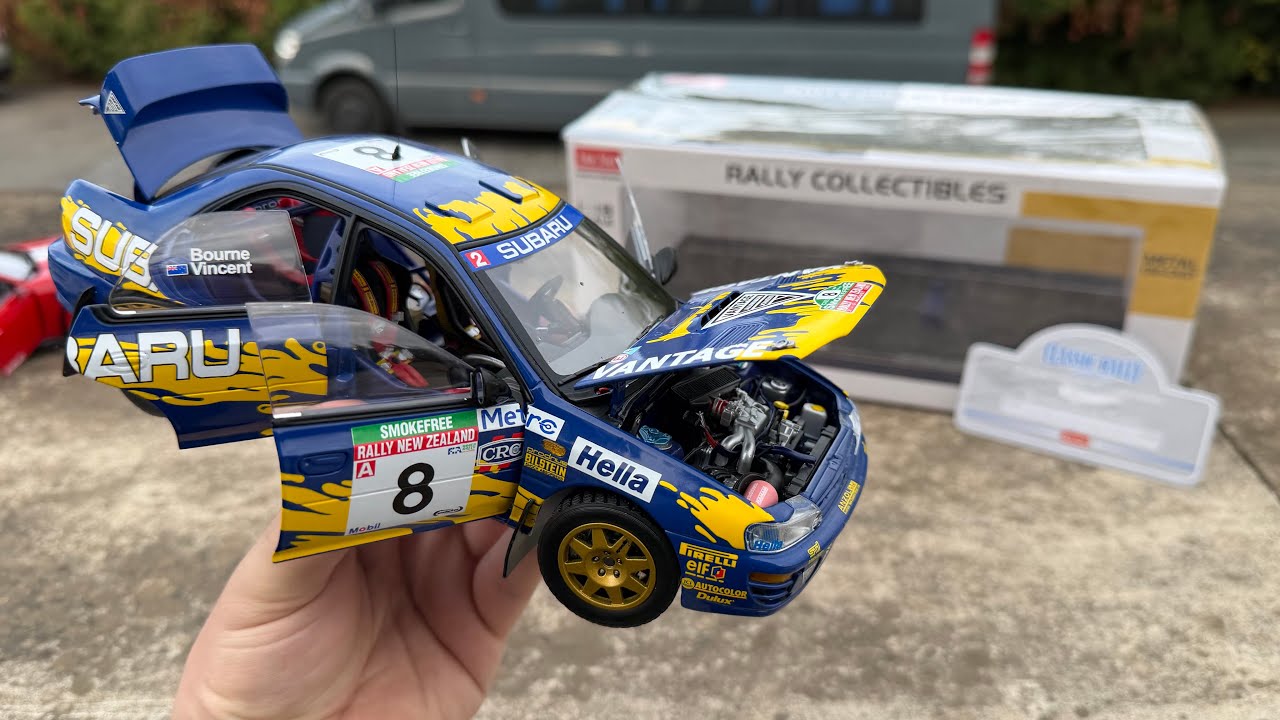 1:18 Subaru Impreza 555 (Rally of New Zeeland 1997) - Sun Star