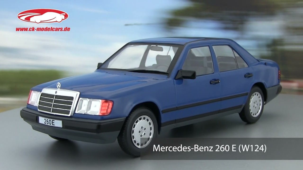 ck-modelcars-video: Mercedes-Benz 260 E (W124) Baujahr 1984