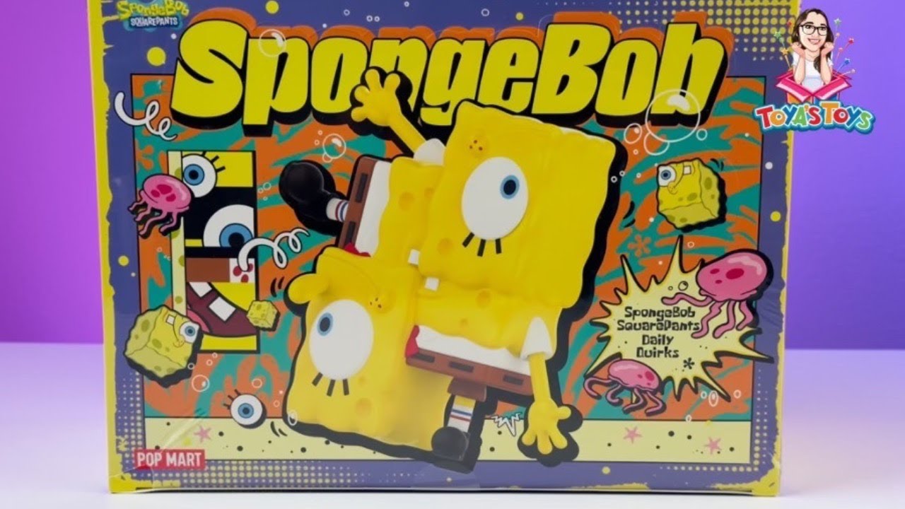 Unboxing and Review of PopMart SpongeBob SquarePants Daily Quirks
