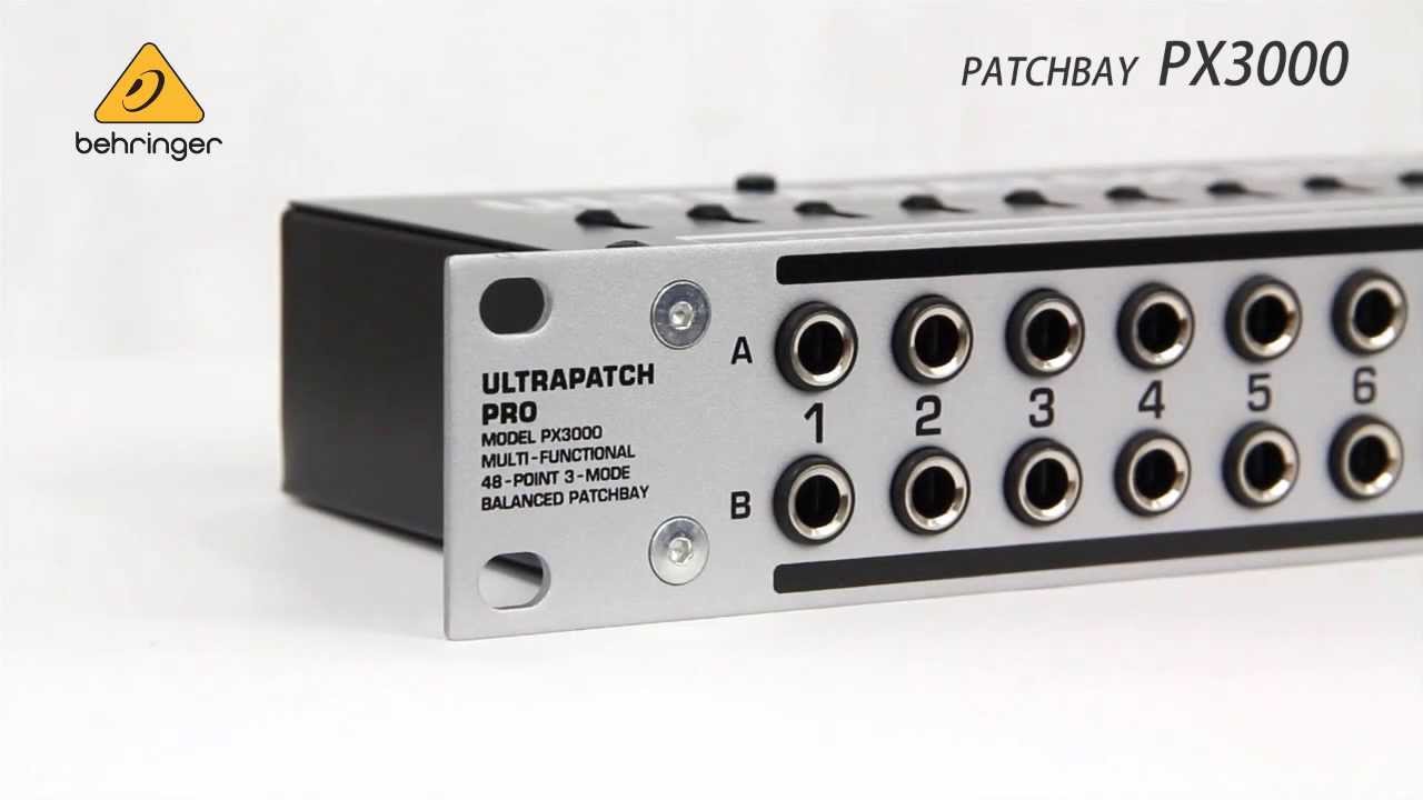 BEHRINGER ( ベリンガー ) PX3000 Ultrapatch Pro 48ポイントバランス