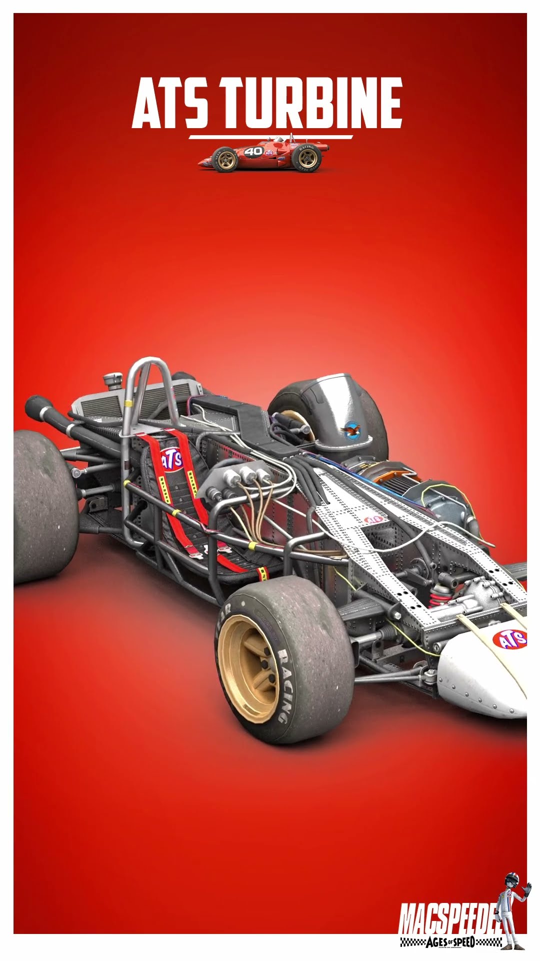 1967 STP Paxton Turbine Car #gamedev #automobile #indiegamedev