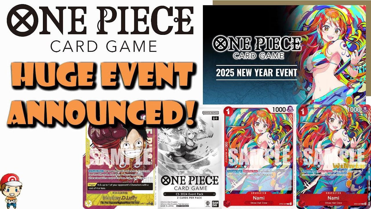 BIG New Year Event 2025 Announced for the One Piece TCG! Exclusive