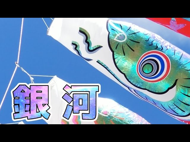フジサワ 鯉のぼり】銀河 - YouTube