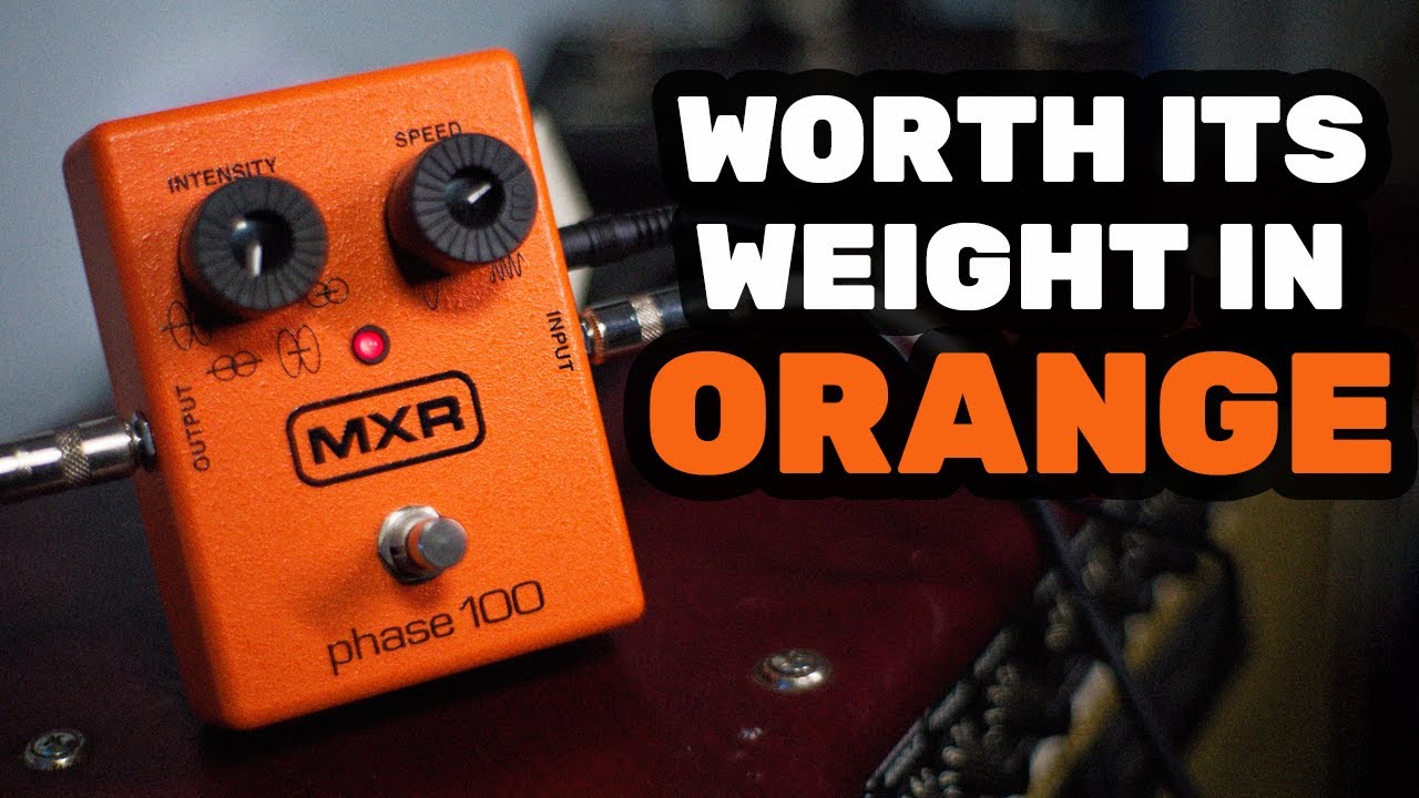 Ten Stages of Scoopy Goodness - the MXR Phase 100 Phaser - YouTube