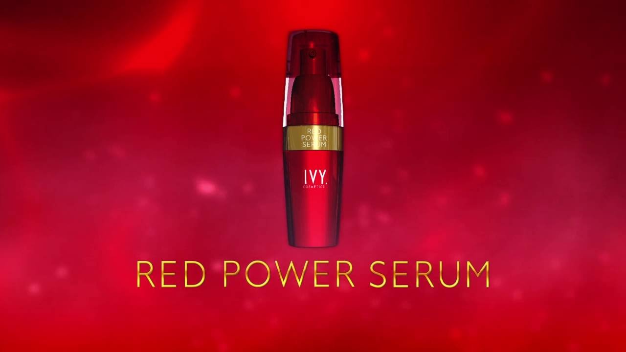 RED POWER SERUM. IVY Cosmetics corporation - YouTube