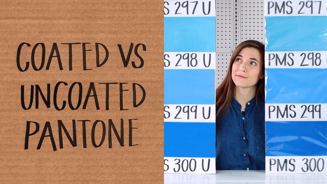 Coated vs. Uncoated Pantone — How Does it Affect Your Color? - YouTube