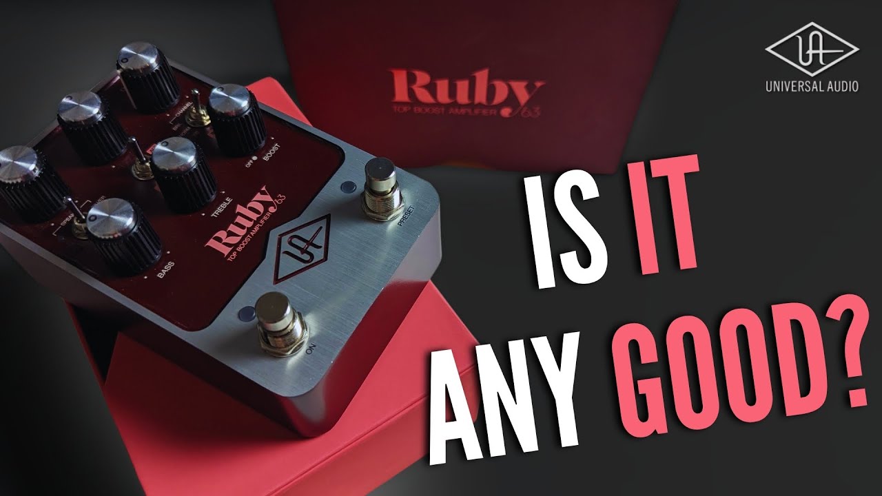 I didn't want to love this UAFX RUBY - YouTube