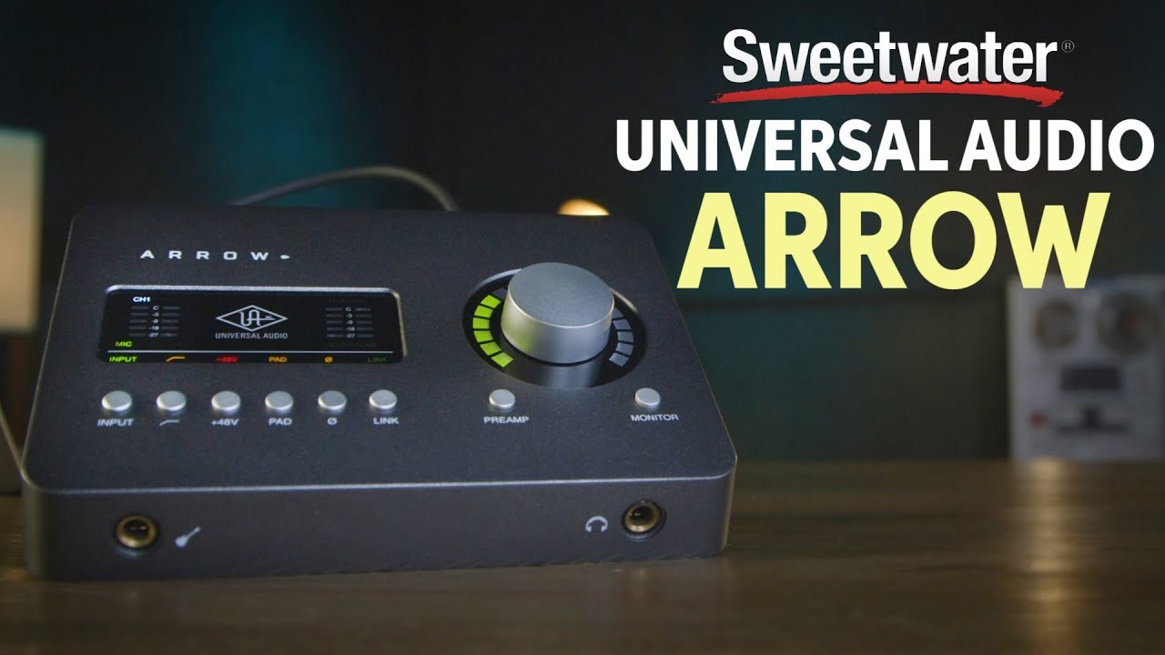 Universal Audio Arrow Audio Interface Review - YouTube