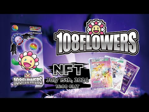 108 Flowers NFT : A Limited Drop on Kaikai Kiki Marketplace - YouTube