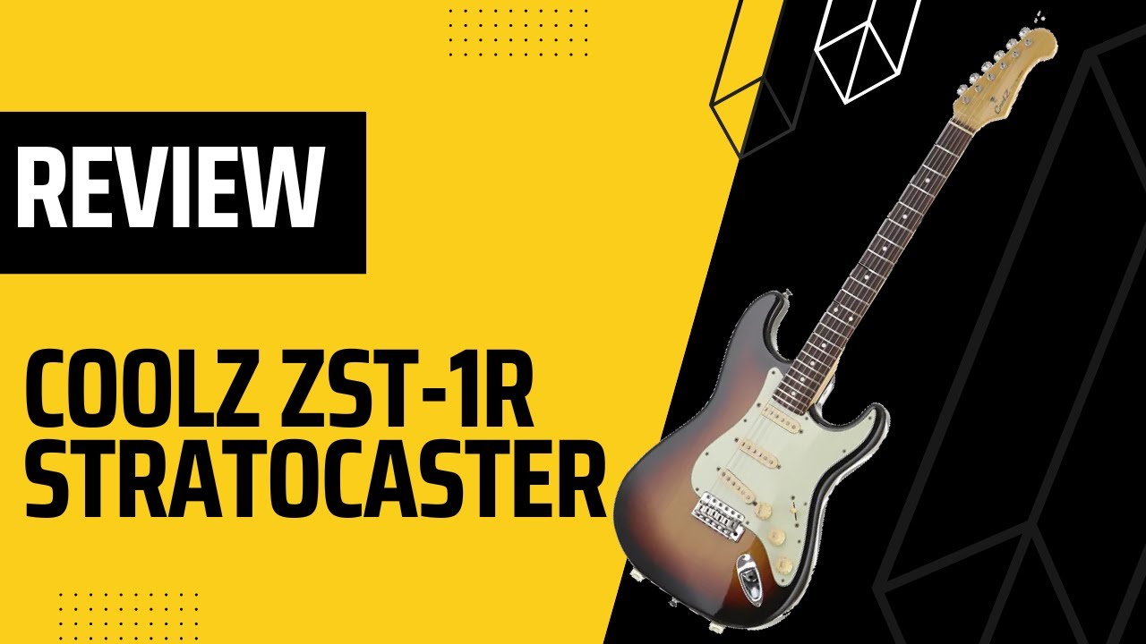CoolZ ZST-1R Japanese Stratocaster Review (No Talking) - YouTube