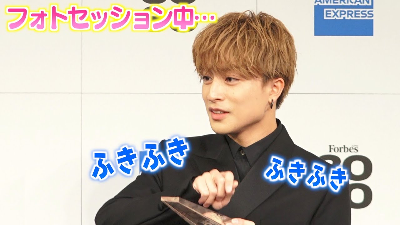 GENERATIONS白濱亜嵐、フォトセッション中に報道陣を気遣い神対応 と