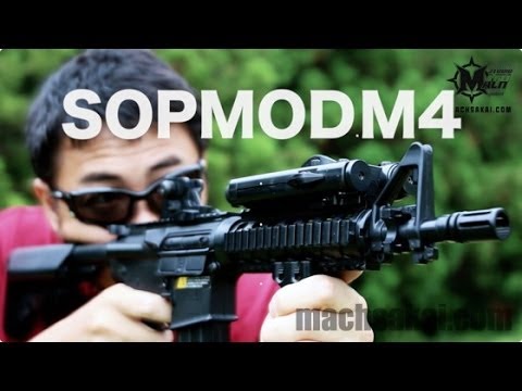 Tokyo Marui SOPMOD M4 Electric Gun BOYs Review by Mac Sakai #45