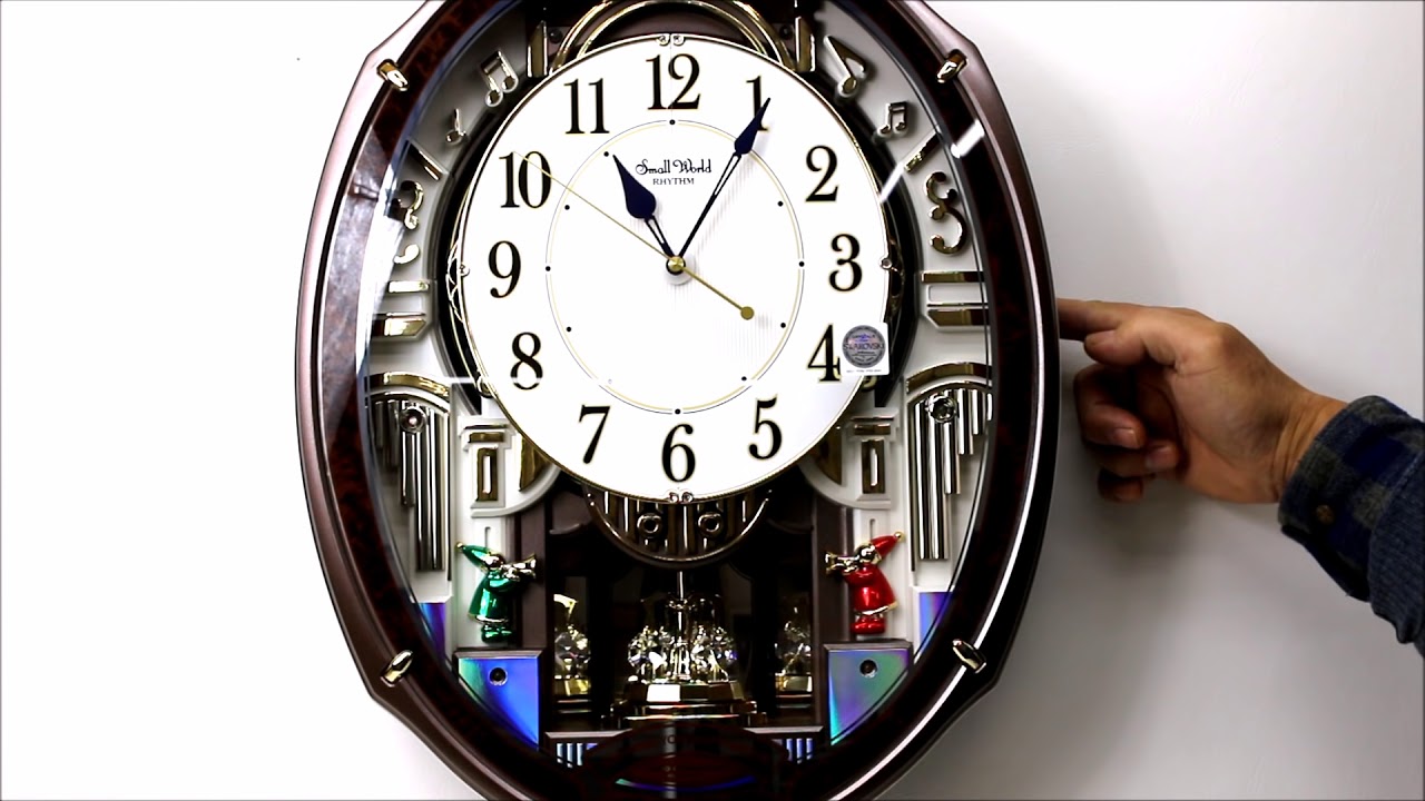RHITHM リズム時計 からくり時計 スモールワールド アルディ メロディ