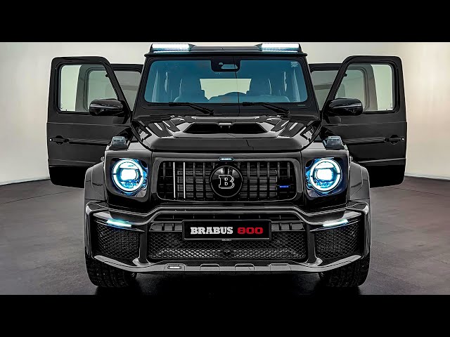 2025 BRABUS 800 Superblack - Sound, interior and Exterior - YouTube