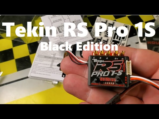 Review: Tekin RS PRO 1s Black Edition brushless electronic speed