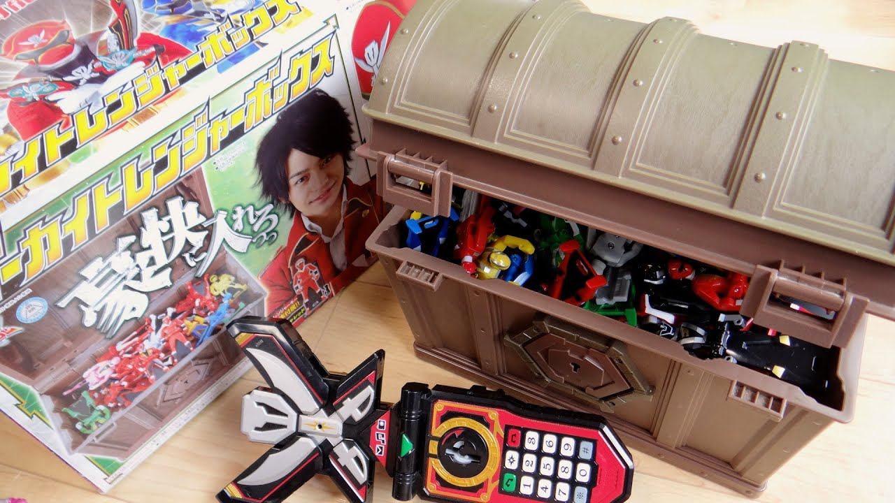 Verification that 70 Ranger Keys can really be stored! Gokaiger