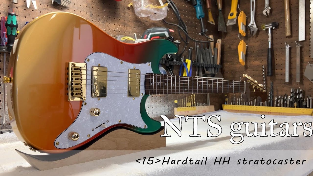 こだわりの2ハムSTギターを作る - YouTube