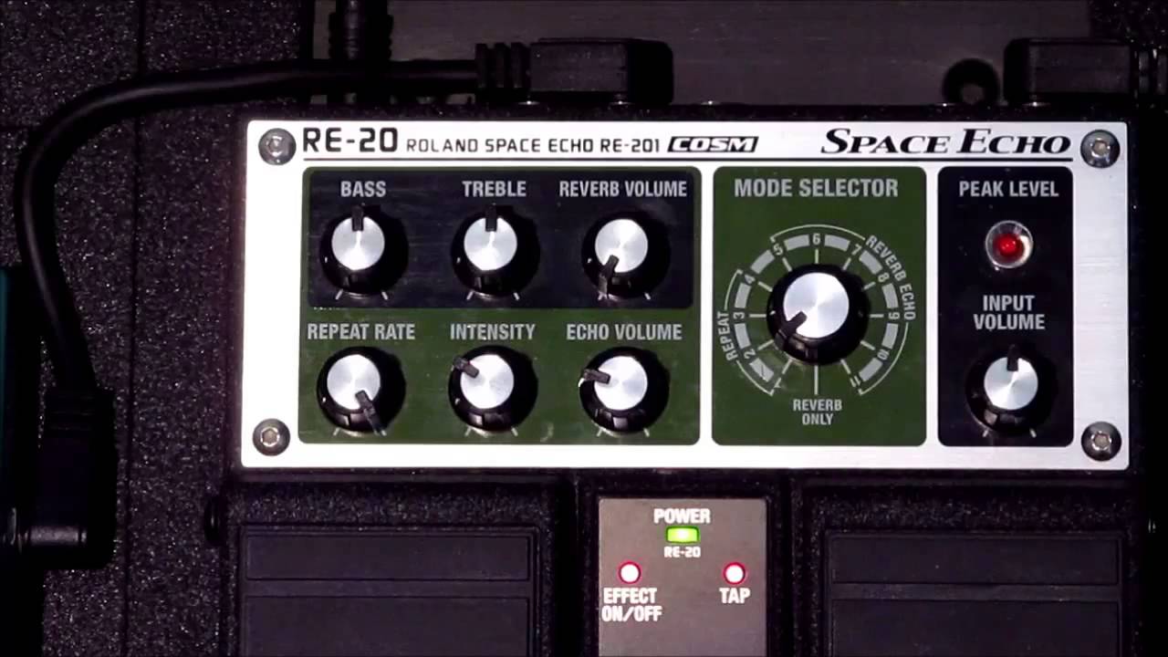 Rockabilly Settings for Boss RE 20 - YouTube