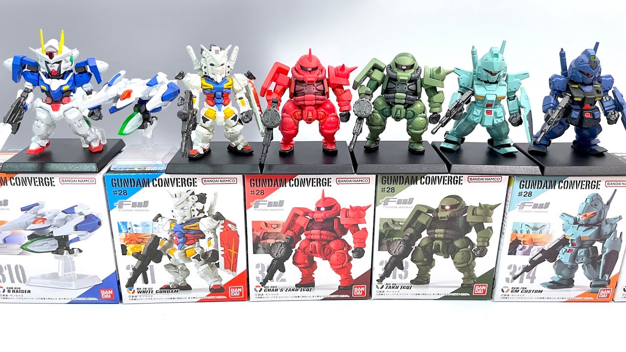 ガンダムウォーネグザ コレクタブル Zガンダム、キュベレイ、ジ・O