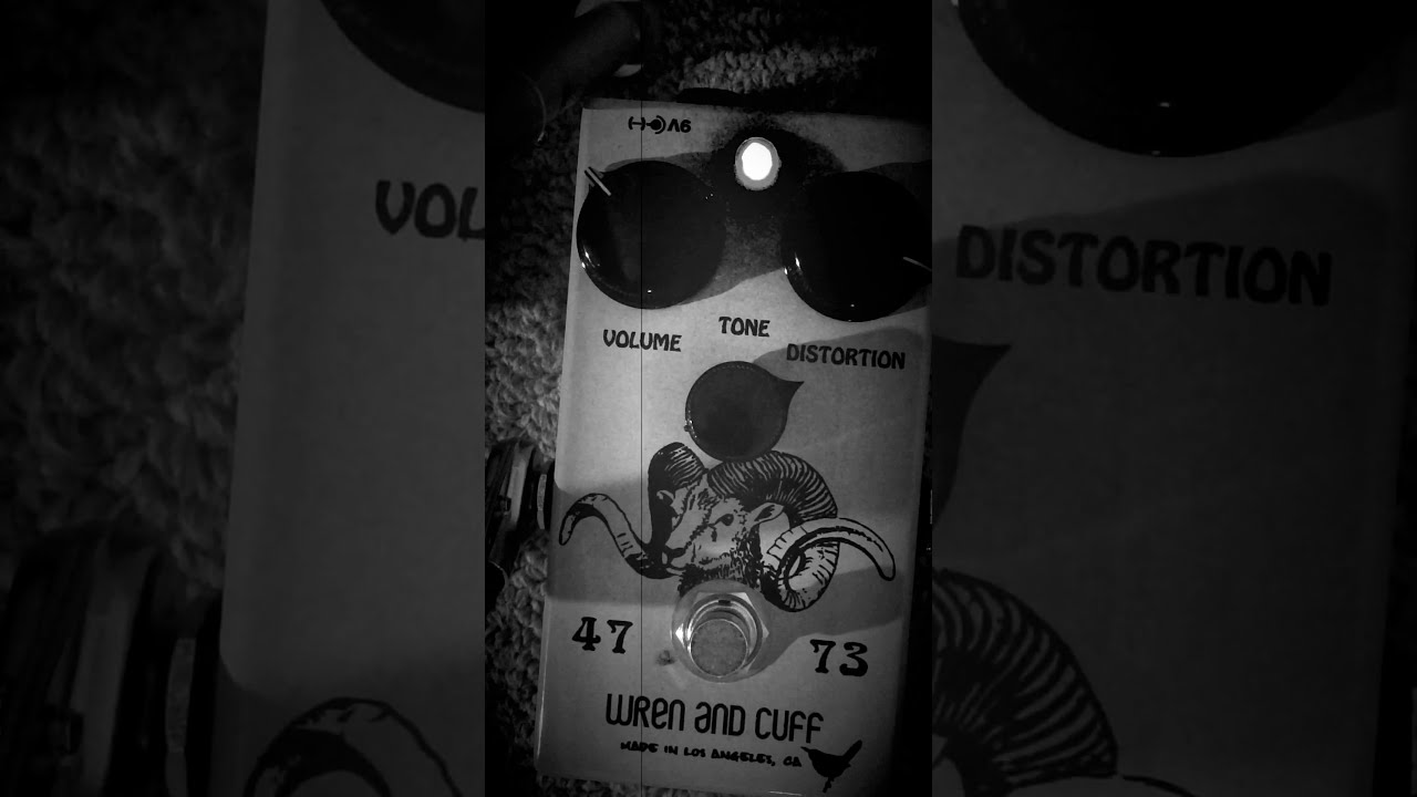 Wren and Cuff 47/73 rams head muff w/ vintage BC 209 transistors