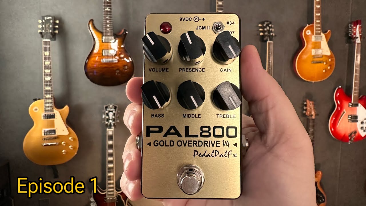 The PAL 800, Marshall JCM 800 In A Pedal - YouTube
