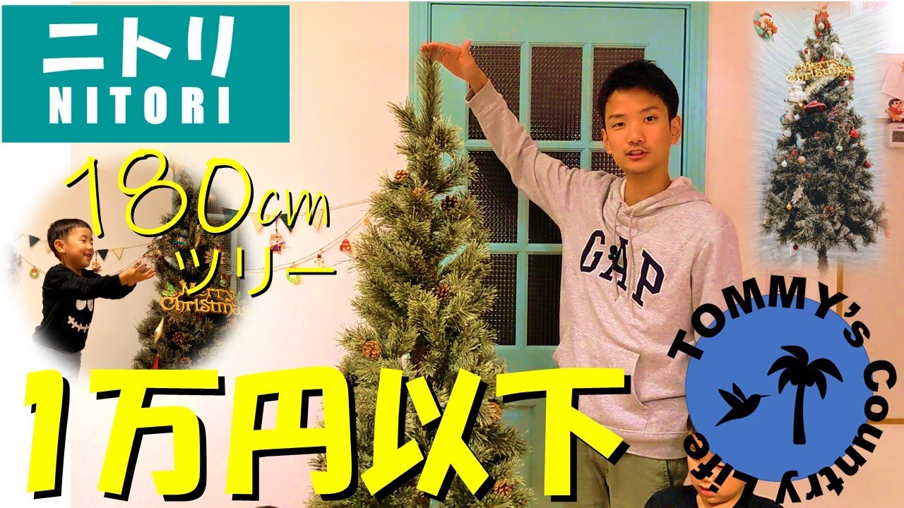 本格派】ニトリの2022年クリスマスツリー - YouTube