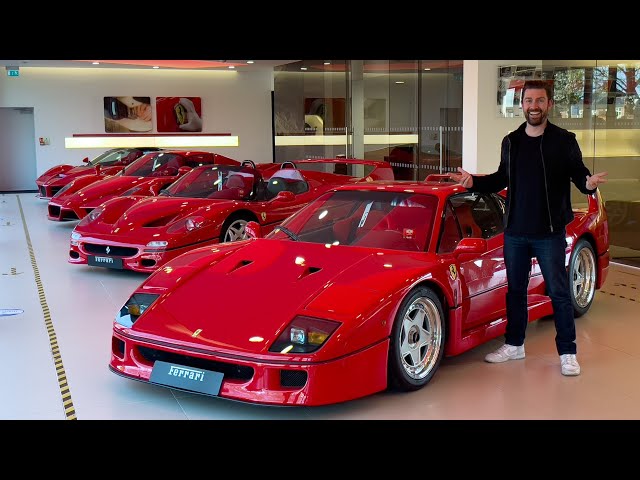THE £11 Million 'BIG 5' Ferrari Collection! La Ferrari, Enzo, F50
