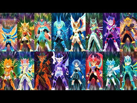 4K] 全化身アームド ～ イナズマイレブンGO ストライカーズ 2013 - YouTube