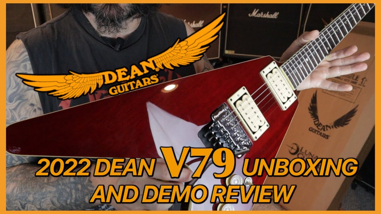 2022 Dean V 79 Unboxing and Demo Review - YouTube