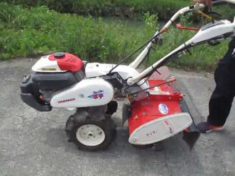 YANMAR/ヤンマー 小型 耕運機 スーパーポチ SP70 管理機 - YouTube