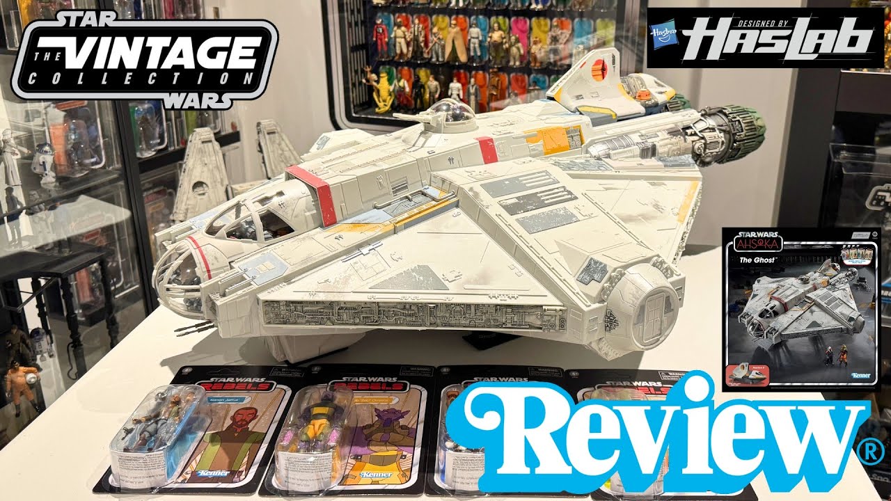 Star Wars The Vintage Collection HasLab THE GHOST Review! - YouTube