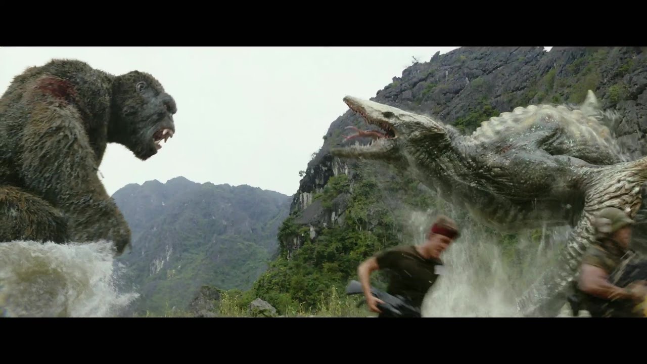 キングコングの宿敵スカル・クローラーとコングが衝突！『キングコング