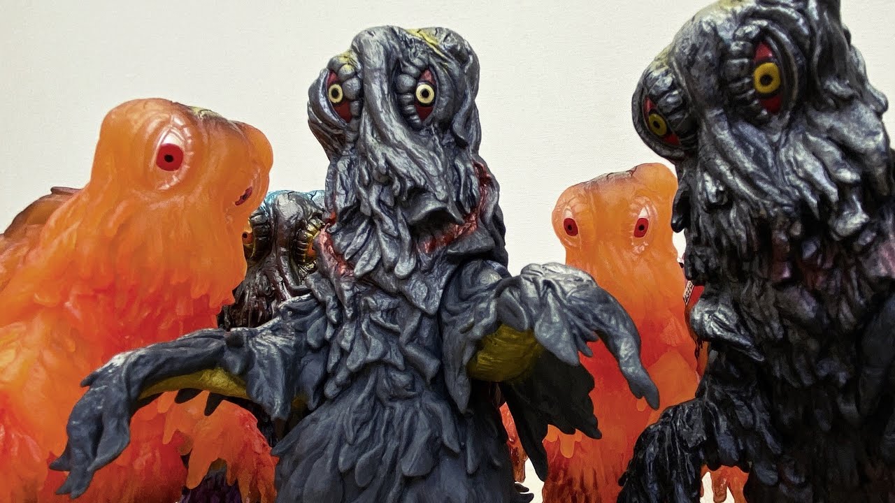 最強ヘドラ爆誕！【ソフビレビュー】ムビモン ヘドラは新造形