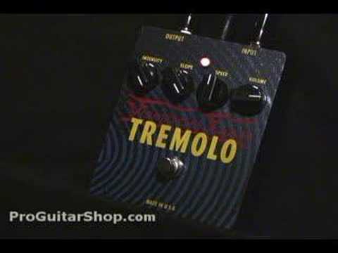 Voodoo Lab Tremolo Pedal - YouTube
