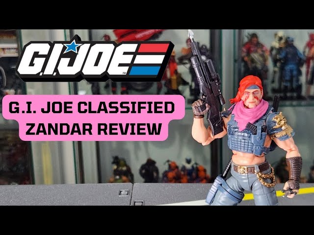 GI JOE CLASSIFIED ZANDAR REVIEW - YouTube