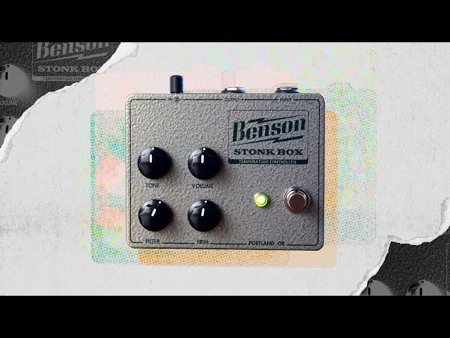 Andy Martin Demos Benson Amps Stonkbox: A Germanium, Temperature