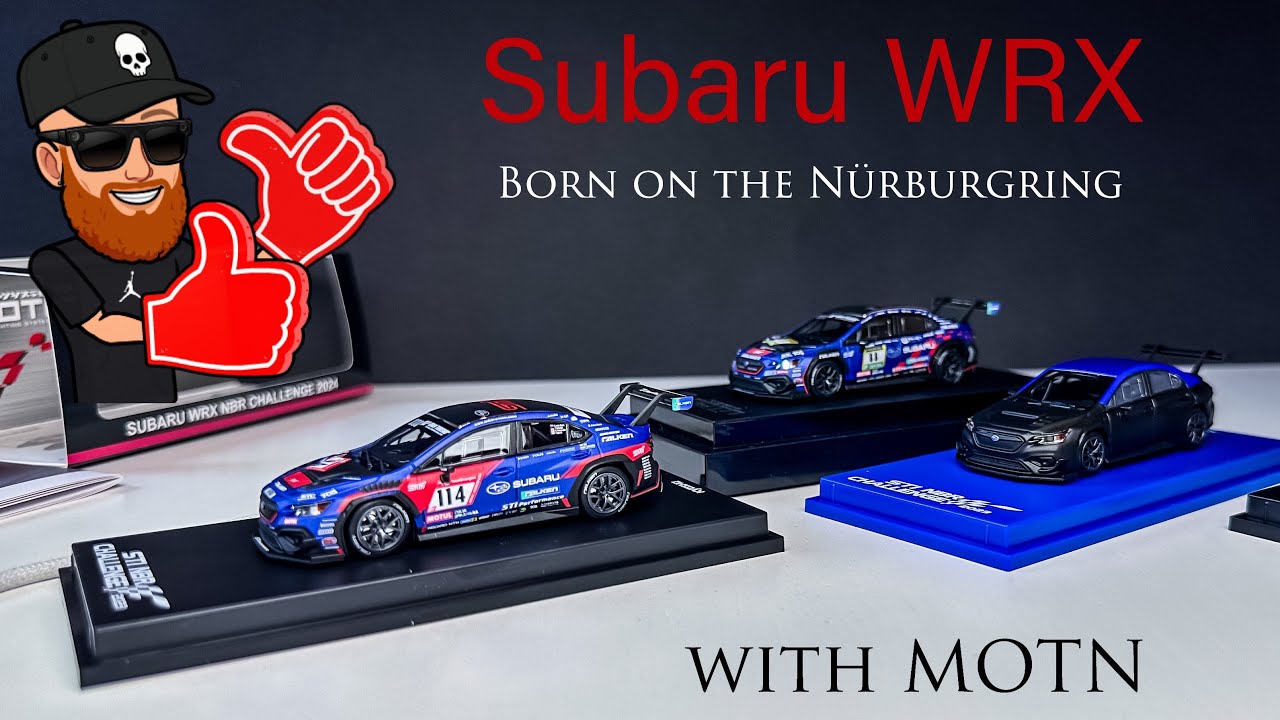 Subaru WRX Nürburgring Challenge 2023 & 2024 | Kyosho 1:64 MOTN